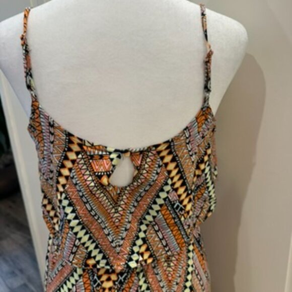 Ladies Long summer spaghetti strap dress - Picture 2 of 4